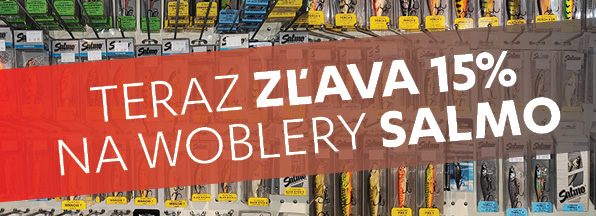 Woblery SALMO so zľavou 15% na www.blyskac.sk