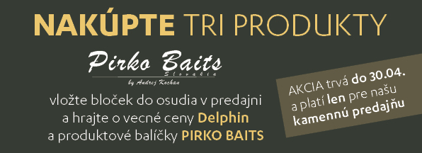 Akcia Pirko Baits v predajni Blyskáč rybárske potreby
