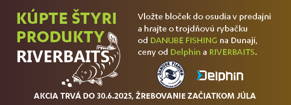 Akcia RIVERBaits v predajni Blyskáč rybárske potreby