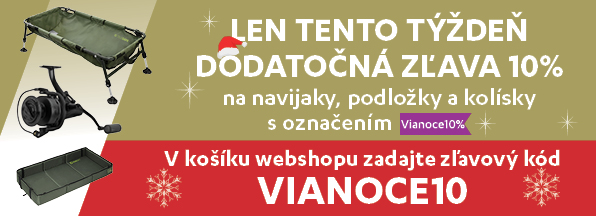 V termíne 8.12.- 14.12. získajte dodatočnú zľavu na vybraný tovar
