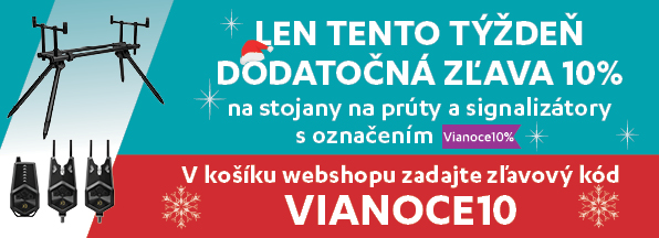 Vianočné akcie rybárske potreby Blyskáč