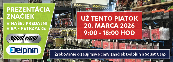 Delphin a Squat Carp v predajni BLYSKÁČ