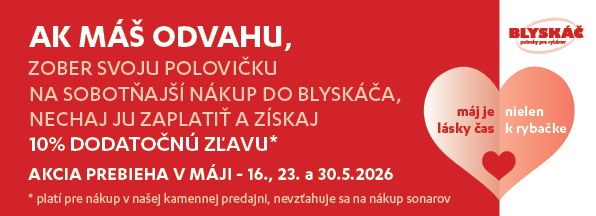 Májové soboy v BLYSKÁČI