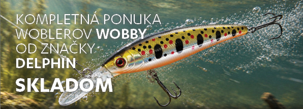 Woblery Delphin WOBBY v Blyskáči