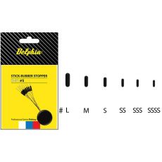 Zarážka gumená Stick - rubber stopper (9ks)