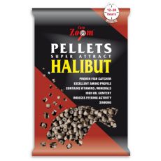 Pelety Halibut 8-20mm vŕtané CarpZoom (800g)