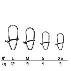 Karabínka Fastlock Micro Snap C-04 BN (10ks)