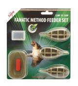 SET kŕmidlo methodfeeder Fanatic CarpZoom (3+1)