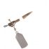 Závesný PIN klip s gumičkou Fox Camo Safety Lead Clip Kit (5x) EDGES