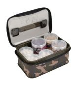 Organizér s dózami Fox Aquos Camolite Bait Storage L