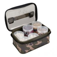 Organizér s dózami Fox Aquos Camolite Bait Storage L