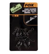 Obratlík Quick Change Drop Off Inline Swivel Fox (8ks)