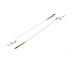 Kaprový nadväzec Rig EXC666 EXTRA CARP (2ks) Barbless 2 20 cm
