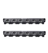 Držiak prútov na stenu MIKADO HORIZONTAL ROD RACK (1pár)