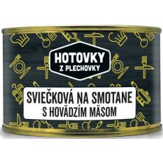 HOTOVKY Sviečková na smotane s hovädzím mäsom 400g