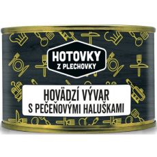 HOTOVKY Hovädzí vývar s pečeňovými haluškami 400ml