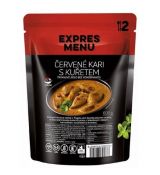 EXPRES MENU Červené kari s kuracím mäsom 2-porcie (600g)