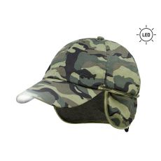 Čiapka zimná Delphin LED OutLINE Camo