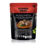 EXPRES MENU Paradajková omáčka s hovädzím mäsom 2-porcie (600g)