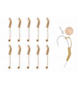 Vlasové rovnátko Zfish D-Rig Kickers (10ks)