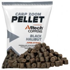 Pelety Black Halibut dierované  CarpZoom 15-20mm (800g)
