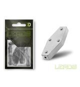 Olovená záťaž s otvorom Delphin LEADS Šesťhran (5ks)