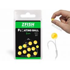 Plávajúca silikónová gulička Zfish (10ks)