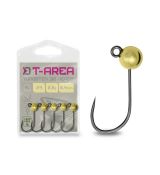 Volfrámový jig Delphin T-AREA BL / 5ks - zlatý