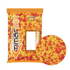 Anglická vločka Timár Mix red-yellow-orange (800g) potápavá