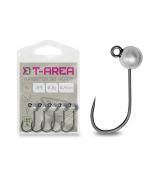 Volfrámový jig Delphin T-AREA BL / 5ks - strieborný