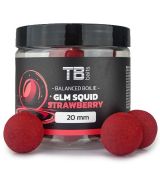TB Baits Vyvážené Boilie Balanced + Atraktor GLM Squid Strawberry 100 g