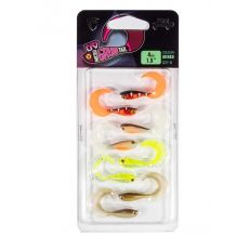 Fox Micro Grub Mixed Colour Lure Pack 4cm/8ks