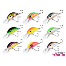 Wobler Delphin WOBBY TROUT-SH 4cm/4g plávajúci