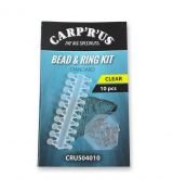 Zarážka krúžka na háčik Carp´R´Us  Bead & Ring Kit (10+20ks )