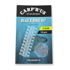 Zarážka krúžka na háčik Carp´R´Us  Bead & Ring Kit (10+20ks )
