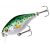 Wobler MIKADO BOLD HEAD 4cm/3.5g/1m plávajúci